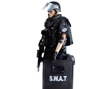 Pattiz quy mô 1/6 mô phỏng thủ công mới Đông lạnh cảnh sát <span class=keywords><strong>Swat</strong></span> người lính Mô hình đồ chơi nhựa Hành động Hình - Product Image 5