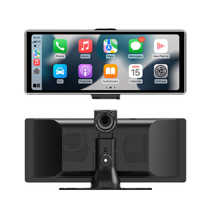 Reproductor MP5 para Auto con Pantalla de 10.26 Pulgadas, 2K, DVR, Carplay, Android Auto, Grabador de Doble Lente, Caja Negra para Auto, Radio para Auto - Product Image 1