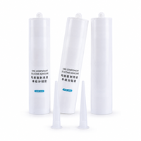 Scellant en silicone RTV stable de 300 ml pour l'étanchéité et le collage des câbles, silicone à durcissement à l'air pour les boîtiers électriques, silicone durable