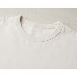 เสื้อยืดผู้ชายผ้าฝ้าย100% พิมพ์ลาย GSM 240โอเวอร์ไซส์ - Product Image 1