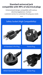 สถานีชาร์จพกพา 800W แบตเตอรี่ลิเธียมไอรอนฟอสเฟต ความจุขนาดใหญ่ เครื่องกำเนิดไฟฟ้าพลังงานแสงอาทิตย์สำหรับใช้งานกลางแจ้ง แหล่งจ่ายไฟฉุกเฉิน 500C - Product Image 3