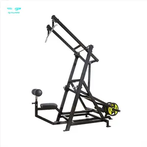 Iso Lateral Commercial Gym Fitness Equipment Multi-Purpose Training Station Muscle Building Plate Loaded Front Lat Pulldown