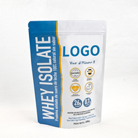 Sachets Doypack personnalisés en film barrière de qualité alimentaire, résistants à l'humidité, pour l'emballage de Psyllium Husk