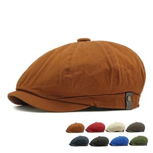 Nouvelle Arrivée 2025 – Béret Vintage Tendance pour Hommes et Femmes – Chapeau Gavroche Décontracté Coloré et Uni - Product Image 1