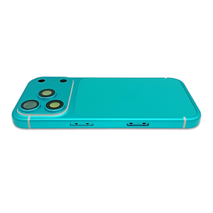 Custodia di Lusso in Metallo <span class=keywords><strong>Tiffany</strong></span> Blue per iPhone 17 Pro, Personalizzabile con Logo, Disponibile in Diversi Colori - Articolo di Grande Successo - Product Image 4