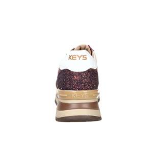 Sneakers Donna Keys K 11230 Taupe con Plateau Chunky - Product Image 3