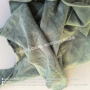 Trapos de Limpieza Industriales de Tela de Felpa de Colores Mezclados de 10 kg y 25 kg, Trapos de Limpieza Industriales 100% Algodón - Product Image 4