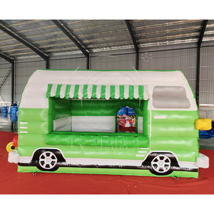 Stand de restauration gonflable pour carnaval commercial, stand de friandises, stand de pizza, stand de hamburgers, camions de nourriture avec accessoires de réparation - Product Image 3