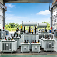 Transformateur extérieur immergé dans l'huile MingZheng S13 125KVA 500KVA 800KVA 20kv triphasé 50/60Hz à enroulement cuivre/aluminium