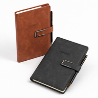 Carnet de notes professionnel personnalisé A5 épaissi pour réunions – Fabrication robuste