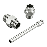 Pièces de prototype rapide en acier inoxydable sur mesure, service de fraisage et de tournage CNC, usinage CNC non standard sur mesure