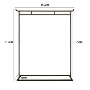 Présentoir doré Art Déco pour Hanfu et Qipao, étagère métallique multifonctionnelle pour photos de vêtements, montage facile - Product Image 5