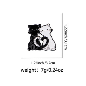 Broche de esmalte negro personalizado, estilo antiguo y moderno, para <span class=keywords><strong>Tarot</strong></span>, Tarjeta de la Muerte XIII, gótico, oculto, venta al por mayor - Product Image 6