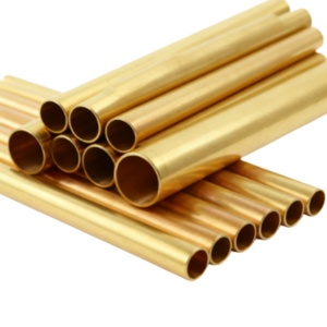 Tubo Redondo de Latón ASTM C21000 C22000 C23000 - Product Image 1