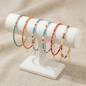 Pulseras de Cuentas de Colores Estilo Boho Resoul, Apilables, Hechas a Mano, Ajustables, Joyería de Verano para Vacaciones en la Playa para <span class=keywords><strong>Mujer</strong></span> - Product Image 1