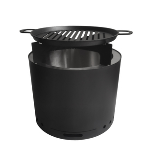 Barbecue <span class=keywords><strong>de</strong></span> camping réglable en hauteur <span class=keywords><strong>de</strong></span> haute qualité, à charbon <span class=keywords><strong>de</strong></span> <span class=keywords><strong>bois</strong></span>, rond, sans fumée, poêle à <span class=keywords><strong>bois</strong></span> - Product Image 6