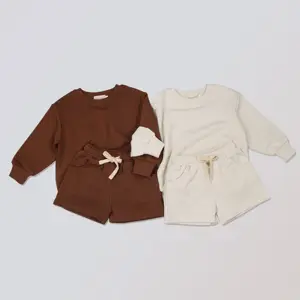 Petelulu Unisex Adult Kids Family Matching Clothes Sweatshirt Jogger Set Toddler Boys Clothing Mommy And Me Baby Outfits