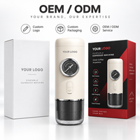 Machine à expresso portable mini Sinowin 3 en 1 alimentée par USB, type C, pour voyage, à capsules