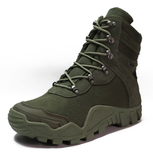 Botas de Lona Verdes DFA1206 de 8 Pulgadas, en Stock y Personalizadas, Botas Tácticas AS33, Botas de Camuflaje Verde Oliva Digital - Product Image 6