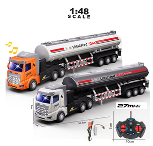 <span class=keywords><strong>Camion</strong></span> de construction <span class=keywords><strong>radiocommandé</strong></span> SINO à l'échelle 1:48, 4 canaux, avec feux avant européens et musique, chargeur inclus - Product Image 1