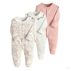 Setelan sweter bayi baru lahir bahan bambu, setelan baju monyet bayi gelembung rajut kustom untuk bayi baru lahir, Romper katun organik untuk bayi baru lahir - Product Image 1