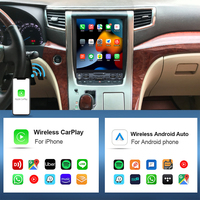 Autoradio stéréo 12.1 pouces Navigation GPS pour Toyota Alphard 20 Series 2008-2015 Android CarPlay avec Bluetooth WiFi Mirror Link