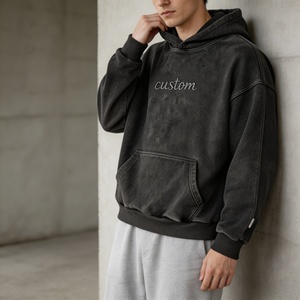 Sudaderas Personalizadas para Hombre, 100% Algodón, de Alta Calidad, Estilo Urbano, Talla Grande - Product Image 4