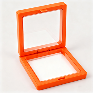 Boîte d'emballage de suspension transparente en gros-Organisateur de faux ongles de bijoux de qualité supérieure avec film PE - Product Image 5