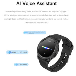 SENBONO D17 Smart Man <strong>Watch</strong> 1.43inch Rotating Crown Touch Screen Heart Rate Sleep Monitoring IP67 Waterproof Silicone Activities - Product Image 5