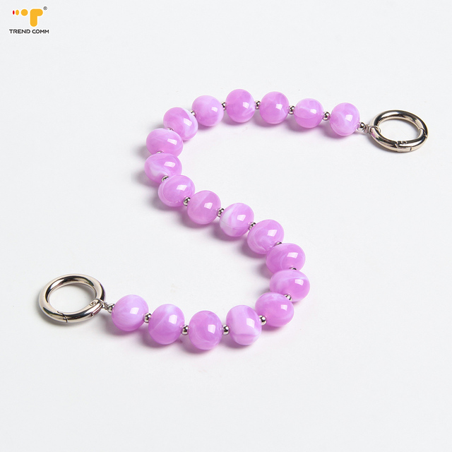 Luxury Designer Diy Fashion Simply Jewelry Stone Custom Wholesale Beaded Bracelets Phone Charms Accessories