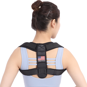 Có thể điều chỉnh Neoprene Corrector trên trở lại Brace tư thế Corrector vai cho nam giới và phụ nữ trở lại và vai hỗ trợ vành đai - Product Image 1