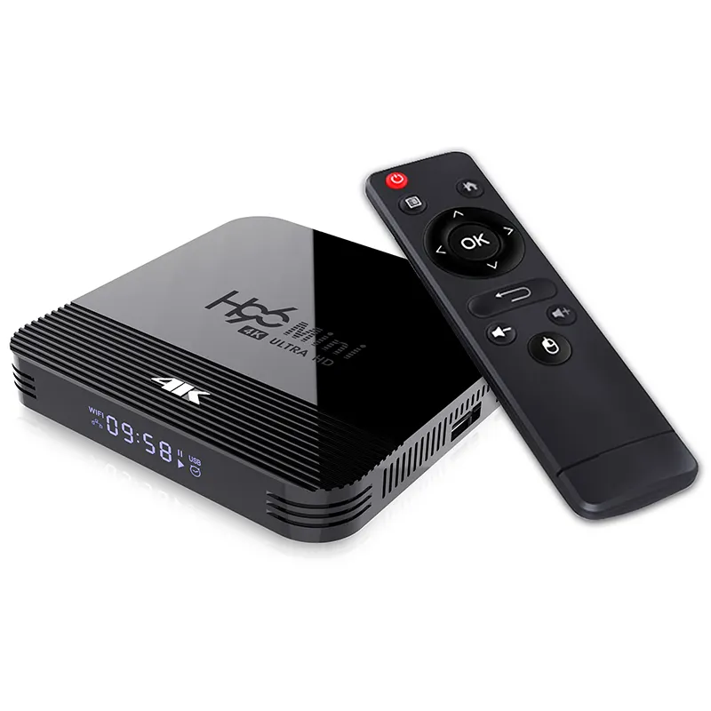 H96 MINI H8 Android 9.0 TV kutusu 2.4G/5G WiFi bluetooth 4.0 iptv 1080P akıllı h96 android tv kutusu