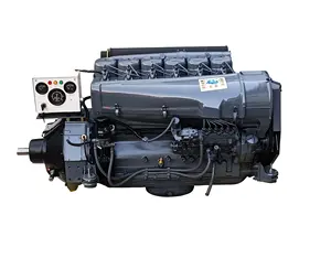 Motor diésel Deutzs F6L912, motor refrigerado por aire, 74 kW/100 HP/2300 rpm para maquinaria de construcción