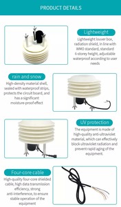 Sensor de sulfuro de hidrógeno de control industrial de alta precisión para observación meteorológica Soporte OEM personalizado - Product Image 6