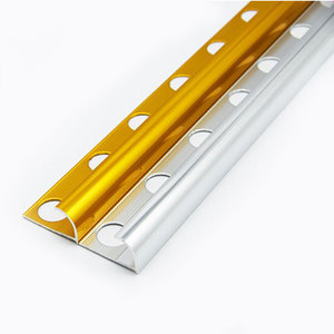 Trung Quốc Nhà Sản Xuất Hiện Đại Bền Nhôm Hình Dạng Vòng Cung Cạnh Trim Sàn Ngưỡng Dải Cho Thảm Để Gạch Chuyển Tiếp - Product Image 2