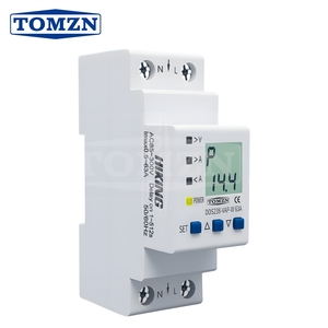 TOMZN 63A Relè Protettore di Tensione e Corrente Regolabile 110V 230V con Display Energia kWh e Dispositivo di <span class=keywords><strong>Protezione</strong></span> per il Controllo del Livello dell'Acqua - Product Image 6