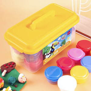 Deli <b>Magic</b> Clay Children's Modelling Clay Set 12 24 36 Colors Educational Art Craft Toy For Kids With Storage <b>Box</b> - Product Image 4