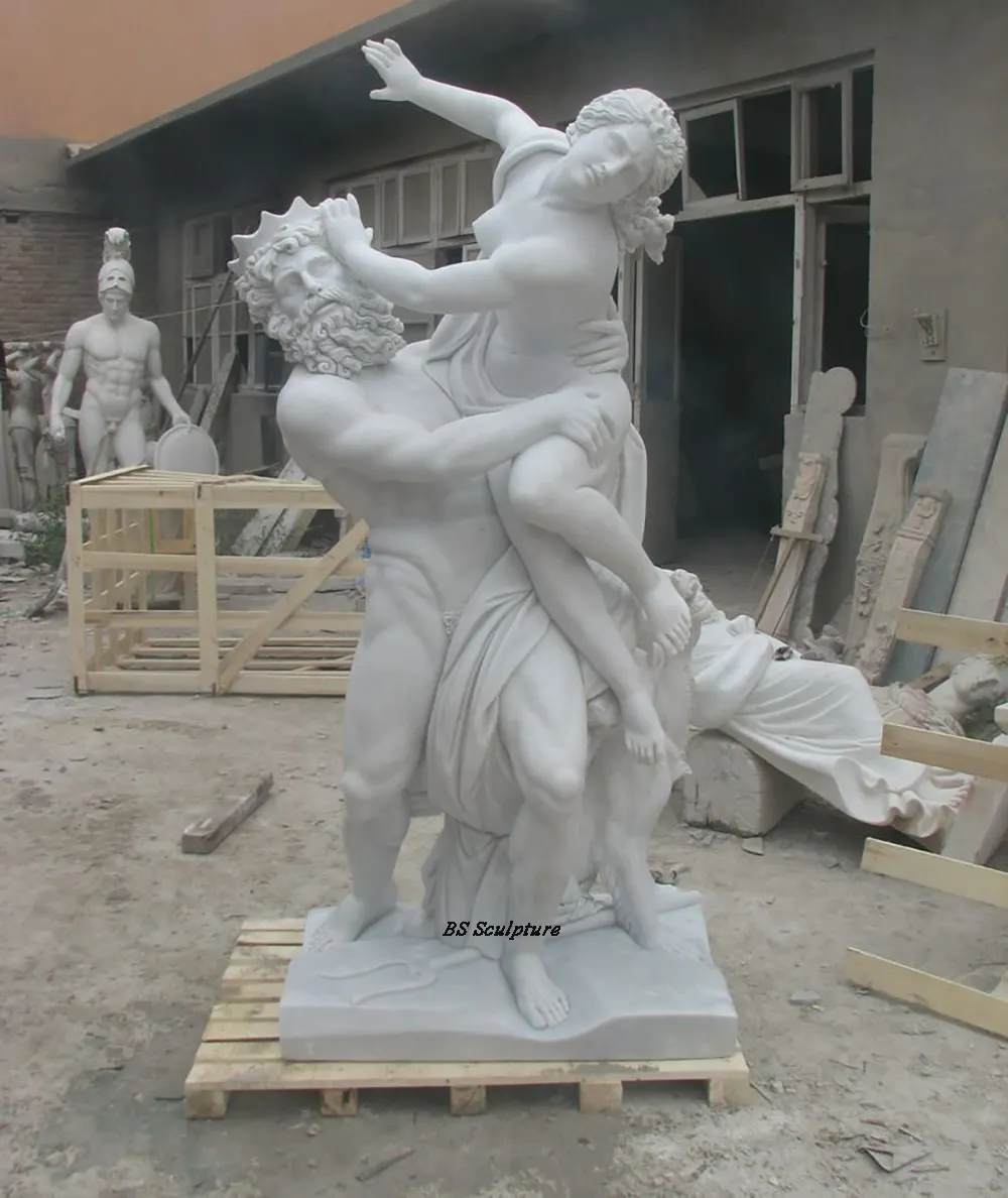 В натуральную величину греческая мраморная скульптура для мужчин и женщин
