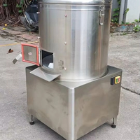 Roestvrijstalen 304 Aardappelschiller Machine Roterende Dunschiller Appelfruit Dunschiller Aardappel Groentekeuken