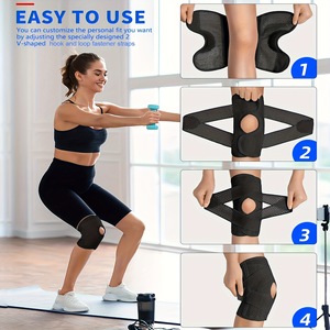 Breathable <b>Knee</b> Brace Lightweight Support For Running Cycling Basketball Unisex Joint Protection JBYX-1607 - Product Image 4