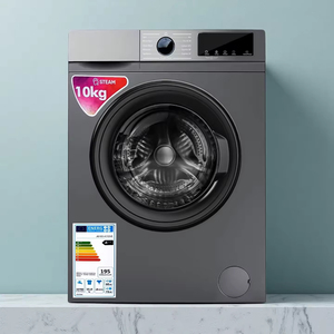 Lave-linge intelligent à chargement frontal entièrement automatique 10 kg avec fonction vapeur et sécurité enfant, idéal pour la maison et la famille - Product Image 3