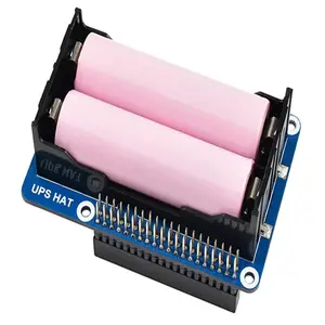 Le module d'alimentation sans interruption Raspberry PI UPS 5V prend en charge la carte d'extension de la batterie au lithium pendant la charge