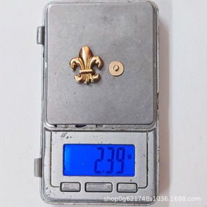 อุปกรณ์ตกแต่งกระเป๋า Chrome Hearts แบบวินเทจ น้ำหนัก 2.39 กรัม หมุดโลหะตกแต่งสำหรับกระเป๋า แฟชั่น DIY - Product Image 1
