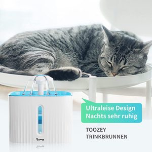 Pet automática de la fuente de agua eléctrico Animal fuente con filtros de recambio <span class=keywords><strong>para</strong></span> <span class=keywords><strong>Gatos</strong></span> Perros y animales pequeños - Product Image 2