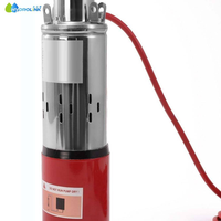Pompe à vis à courant continu à haut débit et à haute pression de 36 V 400 W 1 pouce pour utilisation submersible, pompe à grand débit