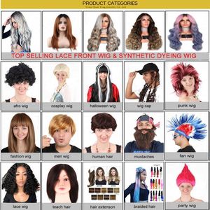 Perruque <span class=keywords><strong>afro</strong></span> longue et blanche pour fête, cheveux bouclés, cosplay, costume d'Halloween, accessoire pour fête à thème <span class=keywords><strong>disco</strong></span> pour adultes - Product Image 5