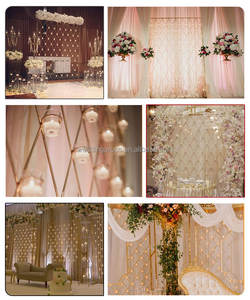 Nouveau Design Géant Fleur De Soie Ouverture Et Fermeture Route <span class=keywords><strong>Guide</strong></span> Lampe Accessoires De Mariage Fleur Route Plomb - Product Image 5