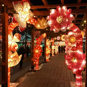 Outdoor Chinese Traditional Festival Lanterns Christmas Spring Festival Outdoor Lighting Lights For Sale