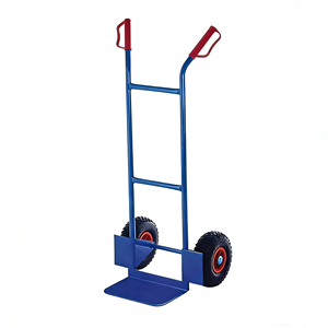 Chariot à main en métal avec plateforme fermée, capacité de 200 kg, chariot de chargement et de déchargement pour entrepôt et supermarché, personnalisable OEM - Product Image 2