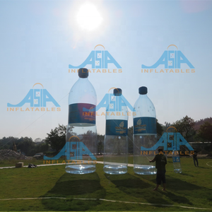 Werbung Aufblasbare Wasser flasche Transparente PVC Wein Getränke flasche Zum Verkauf <span class=keywords><strong>Promotion</strong></span> Even Suits - Product Image 3